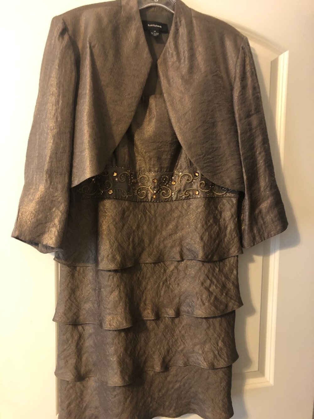 R&M Richards dress with bolero jacket